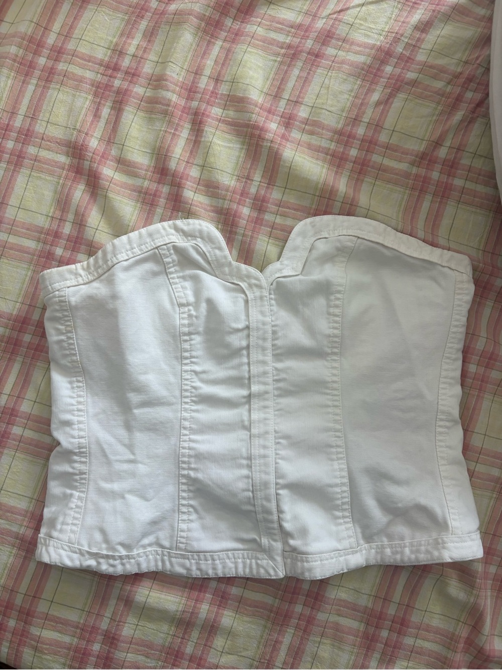 Vintage Versace Cotton 80s corset